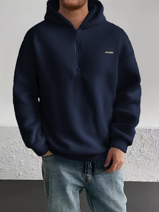 Sweat à Capuche Epais pour Homme Hiver - LuxeStyle