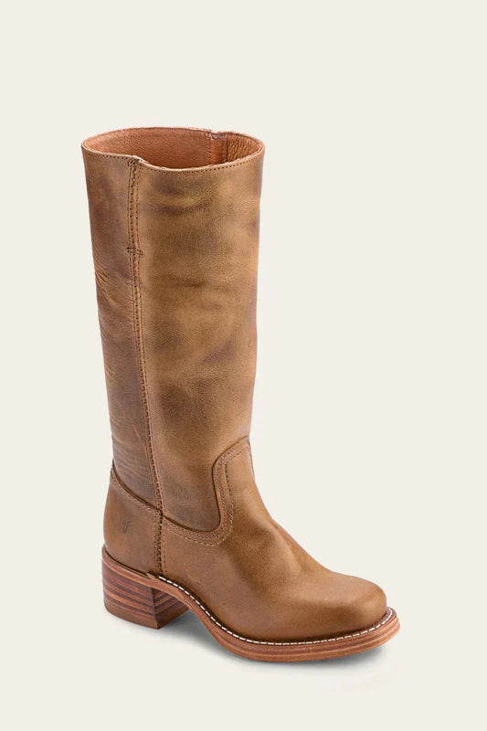 Bottes Femmes Country Élégantes – Chaussures Hautes à Talon Épais avec Look Luxe & Design Classique - LuxeStyle