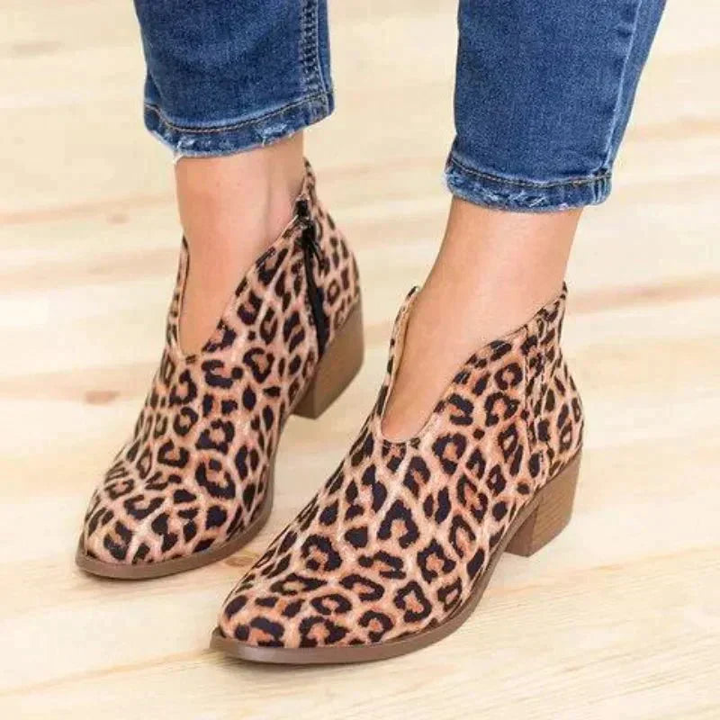 Bottines Haut talon Femmes Polyvalentes Automne