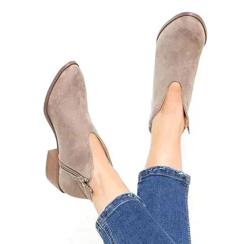 Bottines Haut talon Femmes Polyvalentes Automne