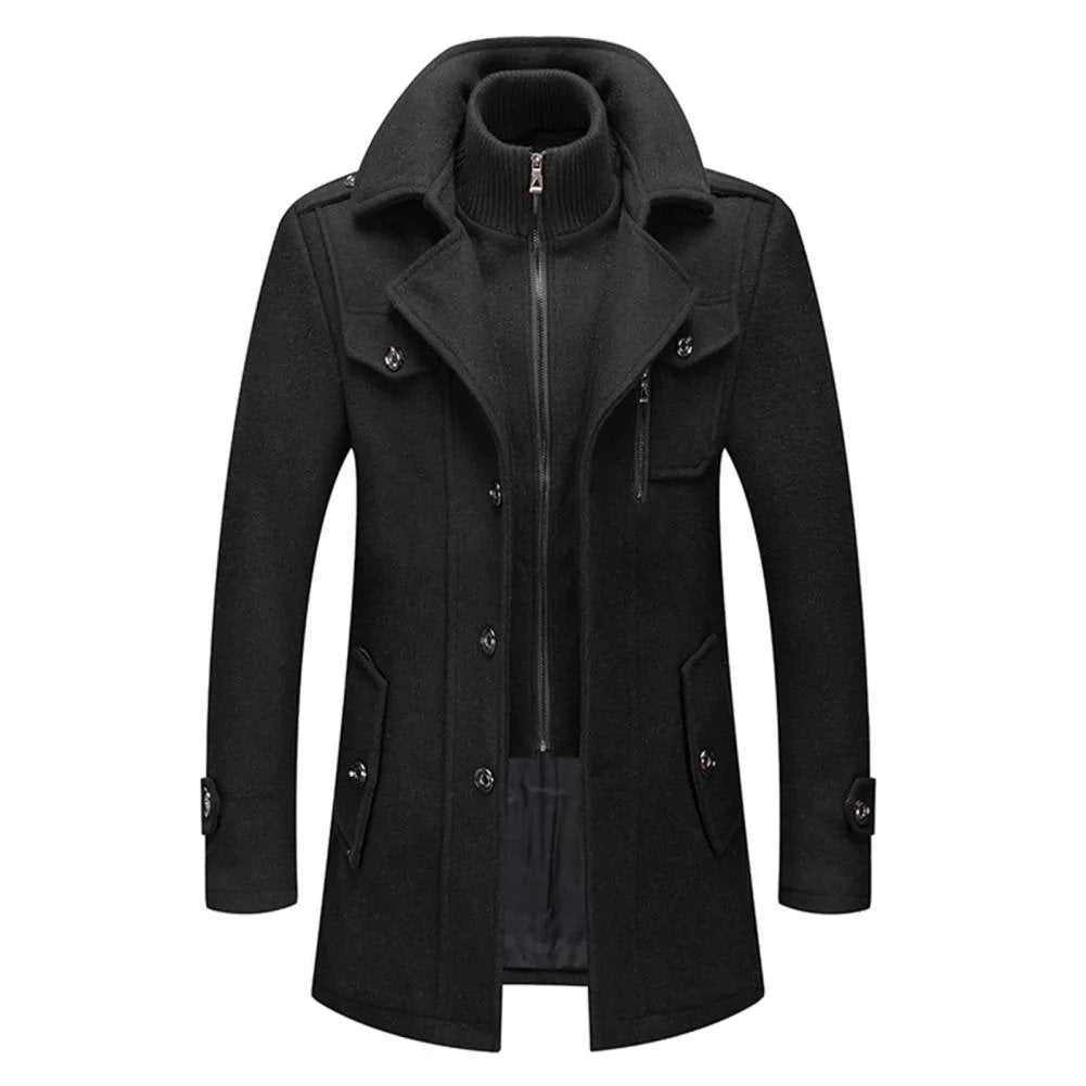 Manteau Homme Élégant et Polyvalent - LuxeStyle