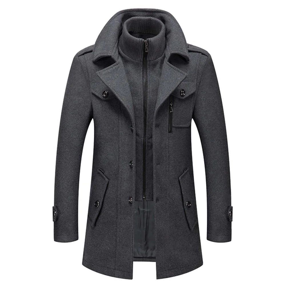 Manteau Homme Élégant et Polyvalent
