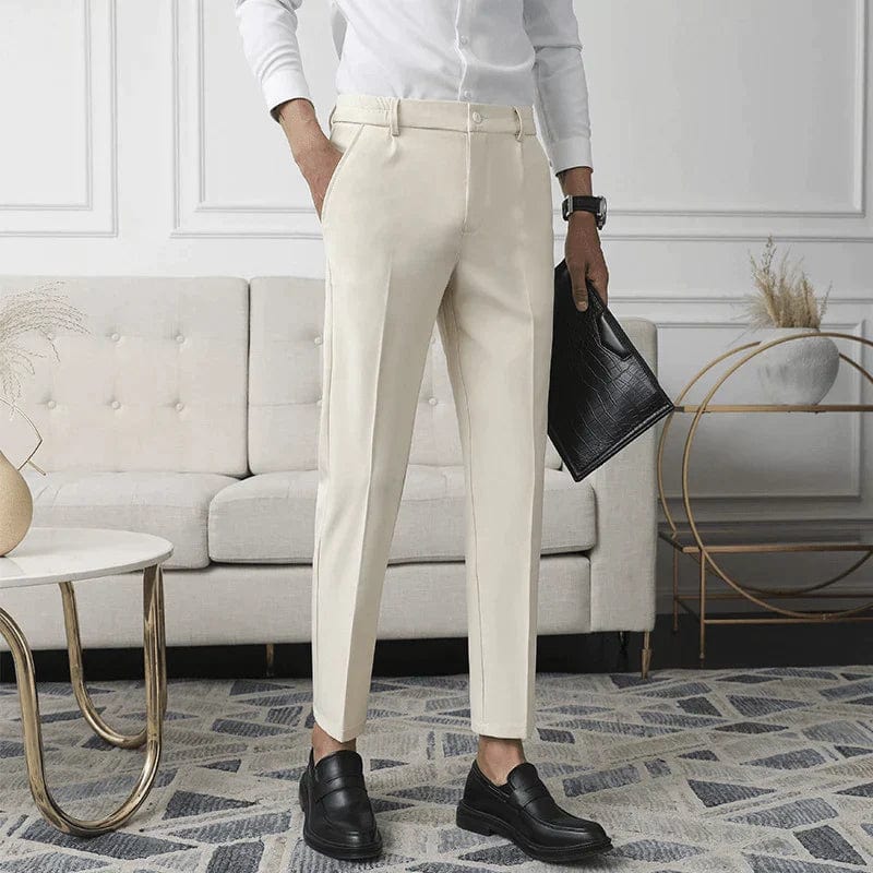 Pantalon Costume Slim Homme pour Bureau et Soirées