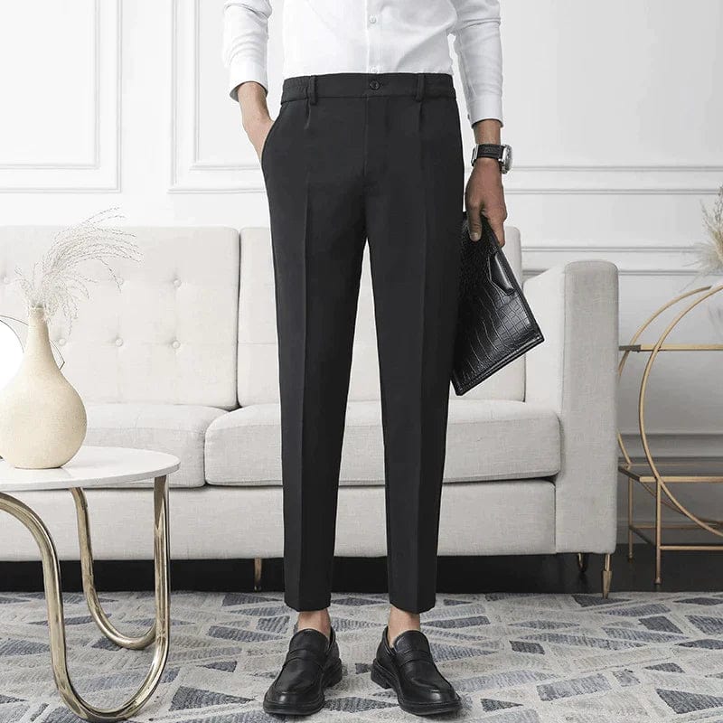 Pantalon Costume Slim Homme pour Bureau et Soirées