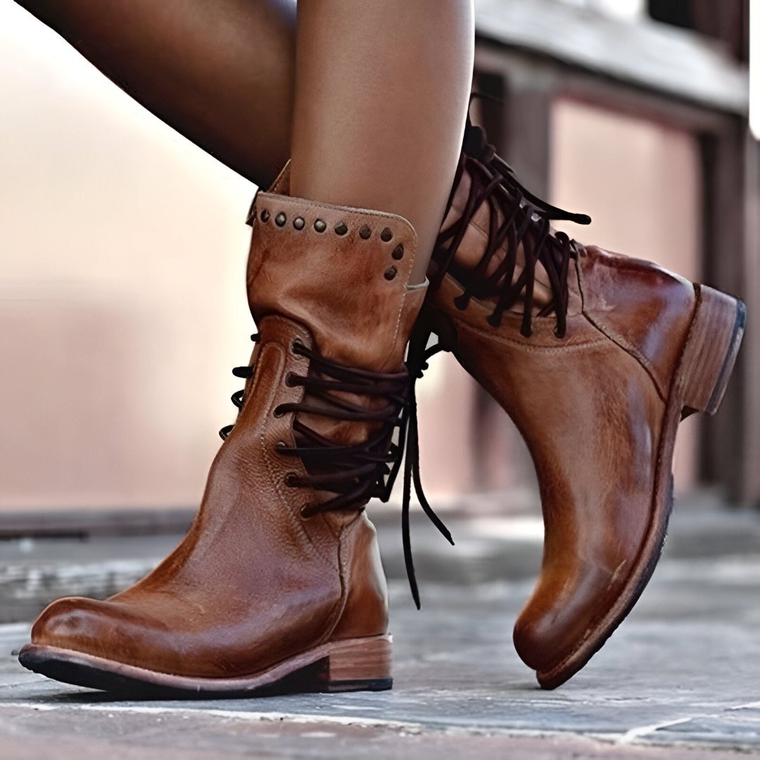 Bottines Femmes Cuir Authentic & Tendance - LuxeStyle