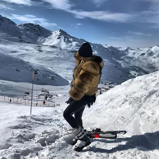 Manteau Doublé Élégant en Simili Fourrure pour Femme - LuxeStyle