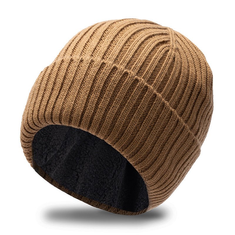 Bonnet Tricoté Épais Douillet pour Hiver