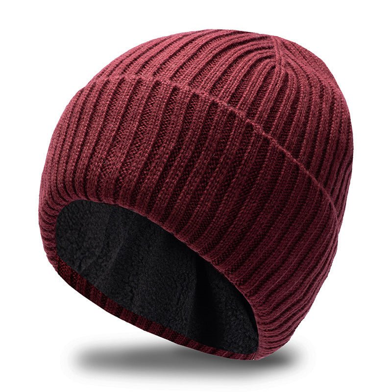 Bonnet Tricoté Épais Douillet pour Hiver