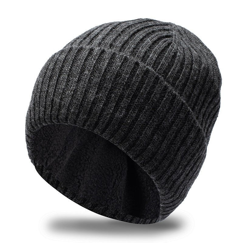 Bonnet Tricoté Épais Douillet pour Hiver