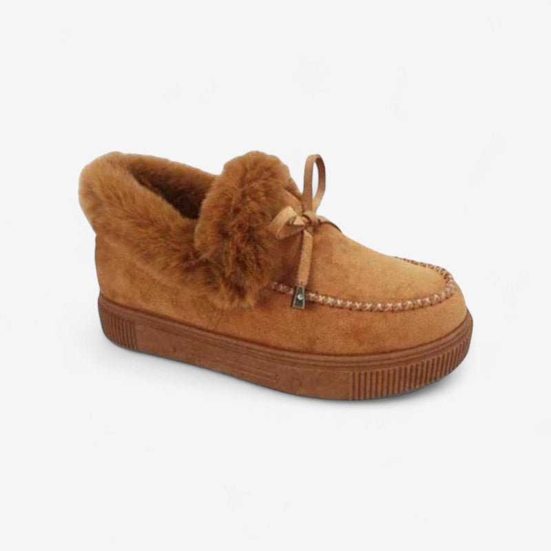 Bottes Hiver Doublure Chaude et Semelle Solide