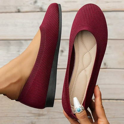 Ballerines Femmes Confort en Mesh Léger