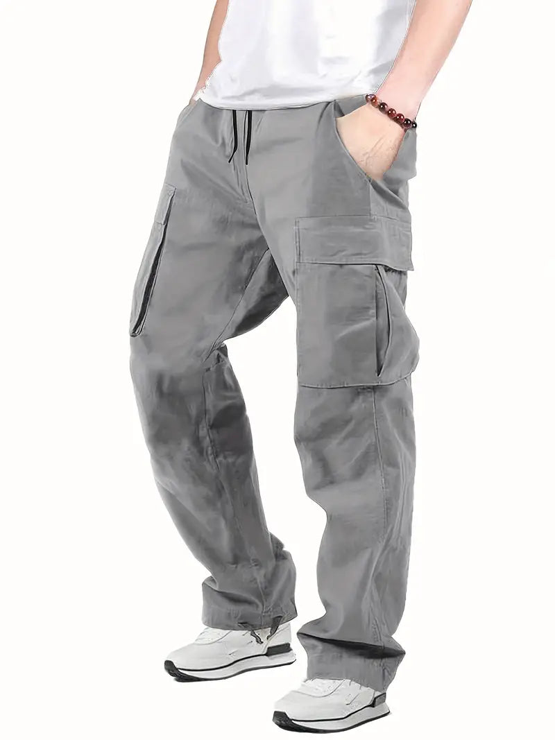 Pantalon Outdoor Relax pour Homme - Couleur Unie et Confortable