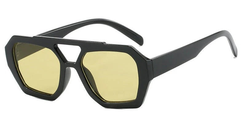 Lunettes de Soleil Femmes Élégantes Carrées avec Protection UV