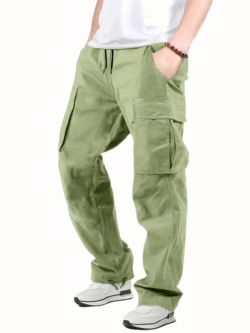 Pantalon Outdoor Relax pour Homme - Couleur Unie et Confortable