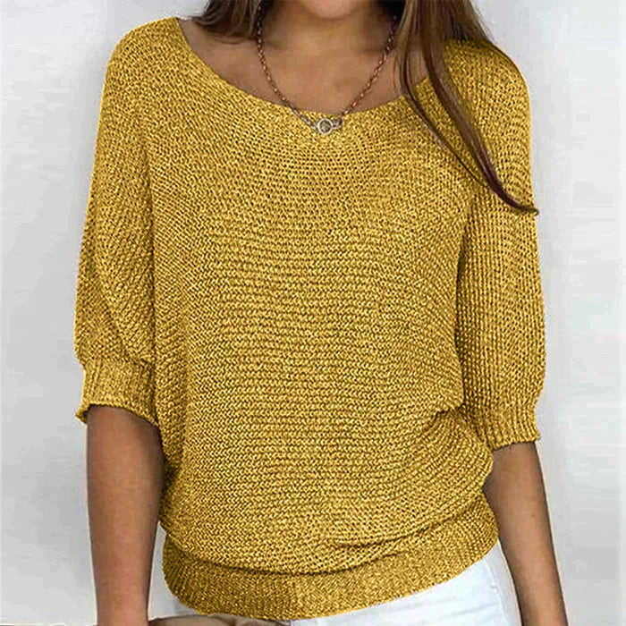 Pull Femme Col Rond Classique