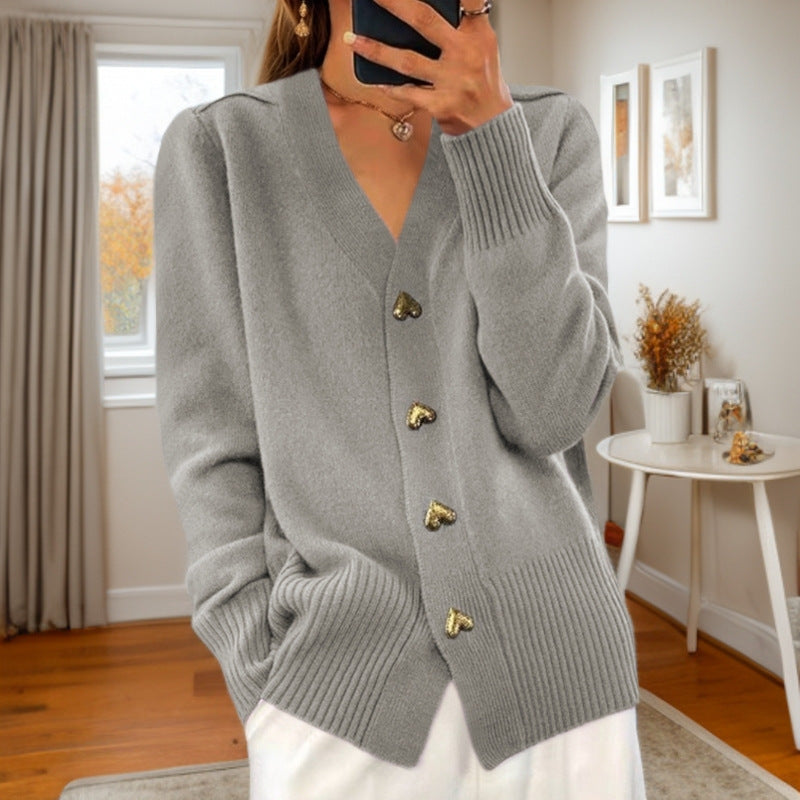 Gilet Femme Élégant en Maille - Cardigan Chic sans Manches pour Toutes Saisons - LuxeStyle