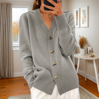 Gilet Femme Élégant en Maille - Cardigan Chic sans Manches pour Toutes Saisons - LuxeStyle