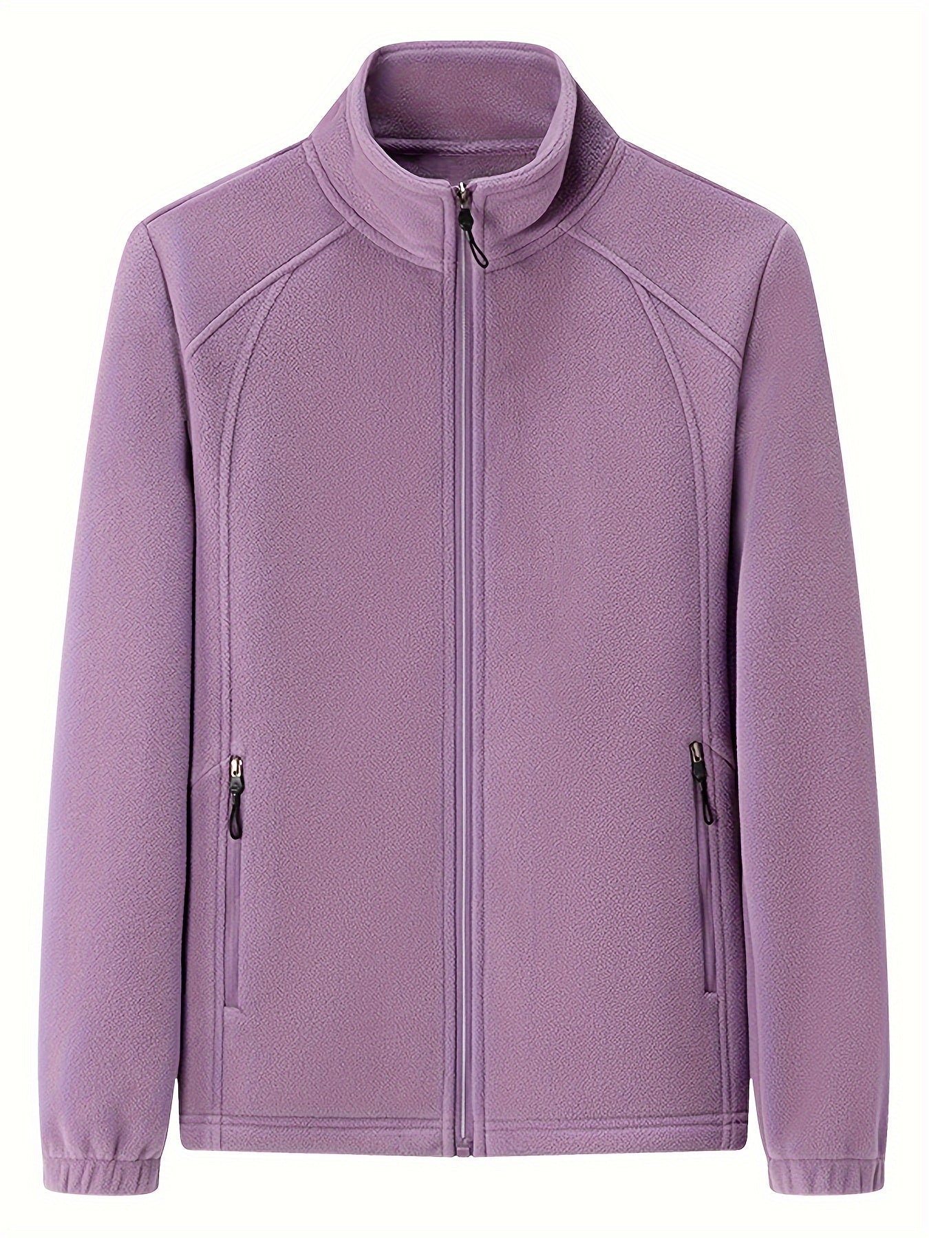 Veste Douillette à Col Montant Chic