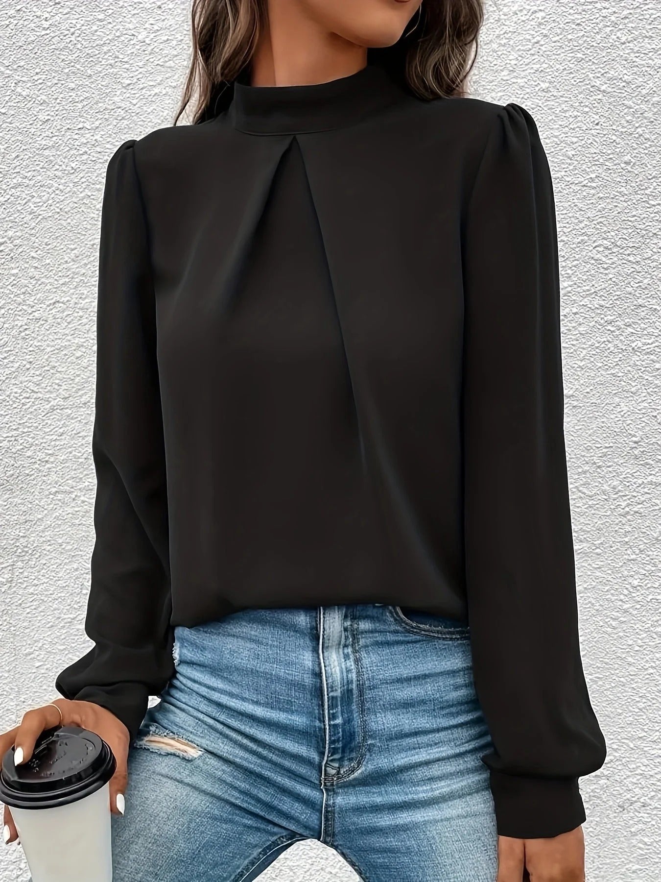 Blouse Élégante Pour Femme - Parfaite Pour Le Bureau Ou La Soirée