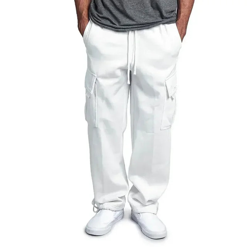 Pantalon de sport homme pratique avec poches côté