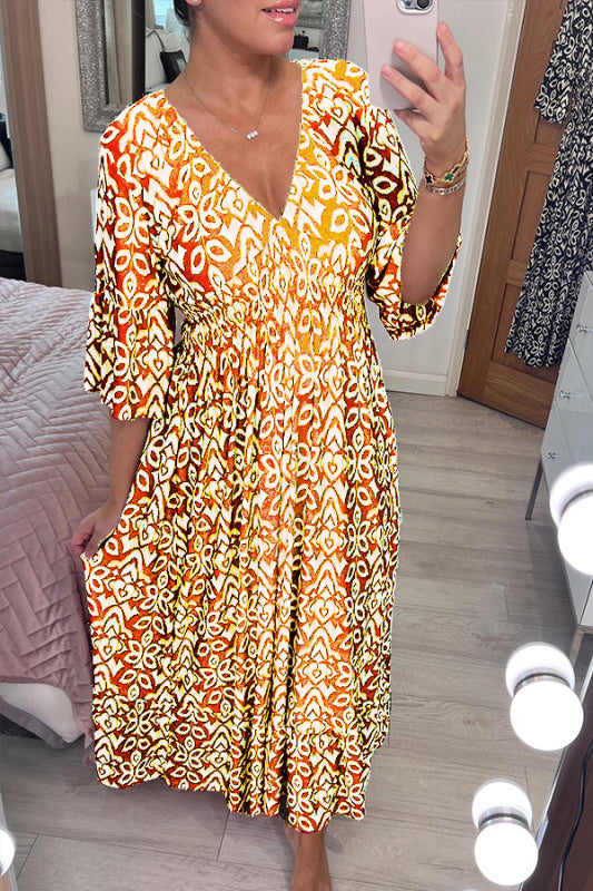 Solaressa™ – Robe Longue Femme Élégante et Fluide pour l'Été