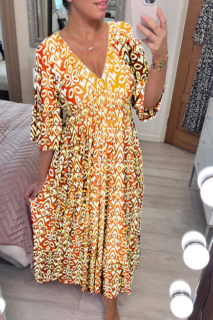 Solaressa™ – Robe Longue Femme Élégante et Fluide pour l'Été