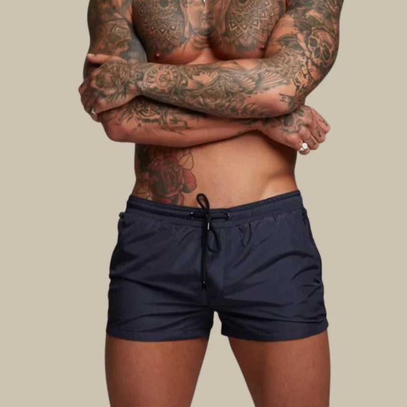 Short de bain Homme Stylo avec ceinture réglable