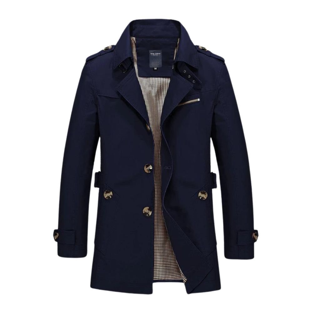Veste Hiver Chic pour Homme - Mi-Long Élégant et Douillet