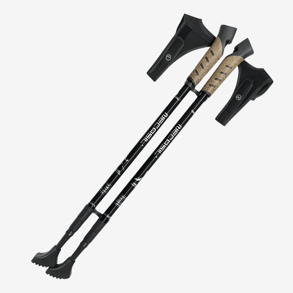 Canne de marche nordique pliable et légère - luxestyle