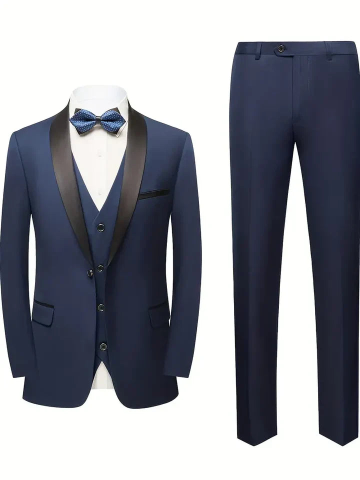 Costume Homme 3 Pièces Élégant Pour Mariage - luxestyle