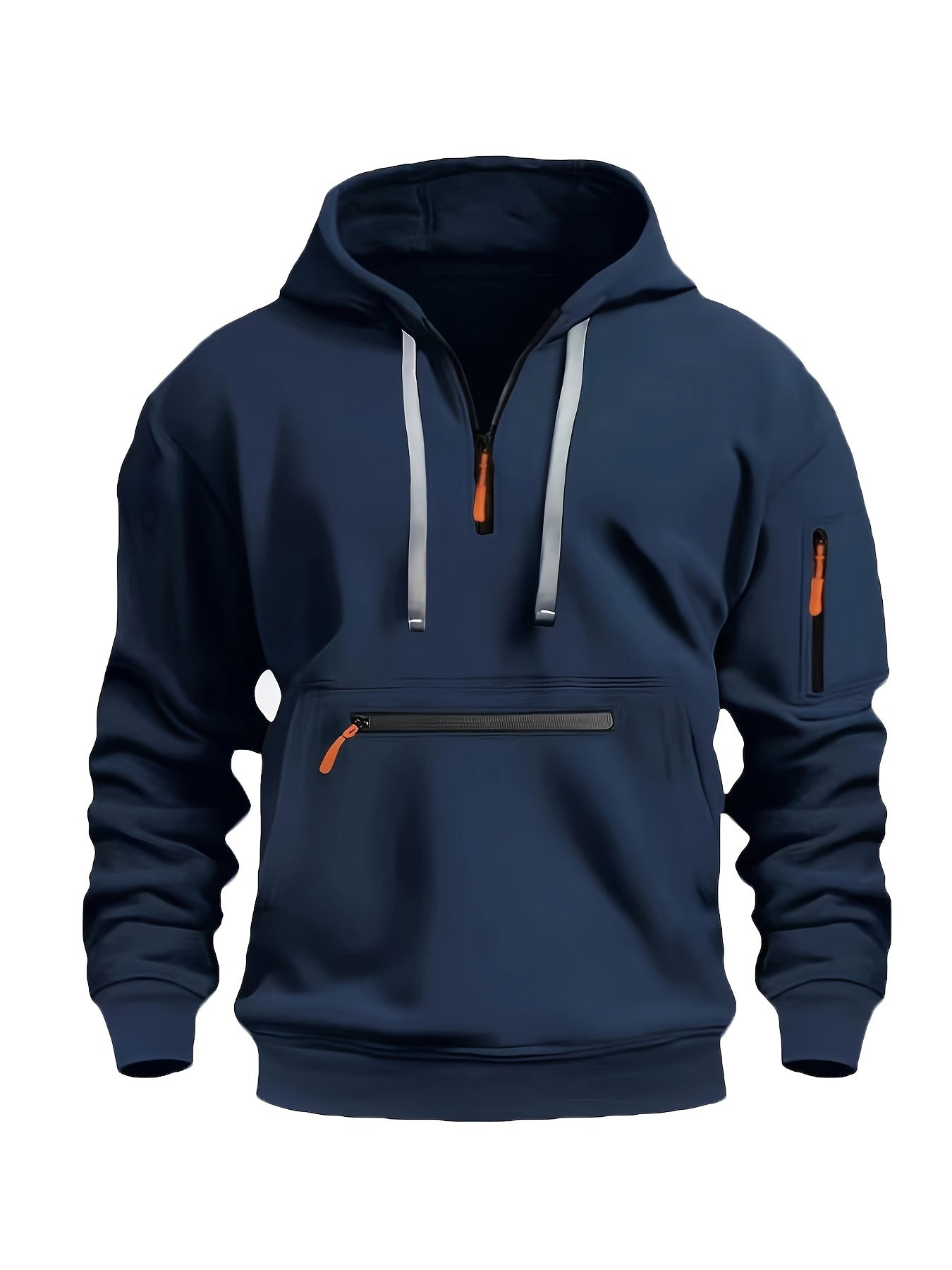 Sweat à capuche élégant zippé pour tous les jours