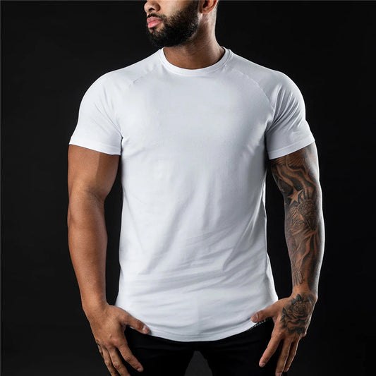 T-shirt Homme Classique Manches Courtes pour Été - LuxeStyle