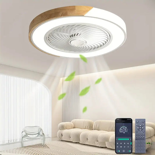 Ventilateur de Plafond Design avec Télécommande et Éclairage LED Intégré - LuxeStyle