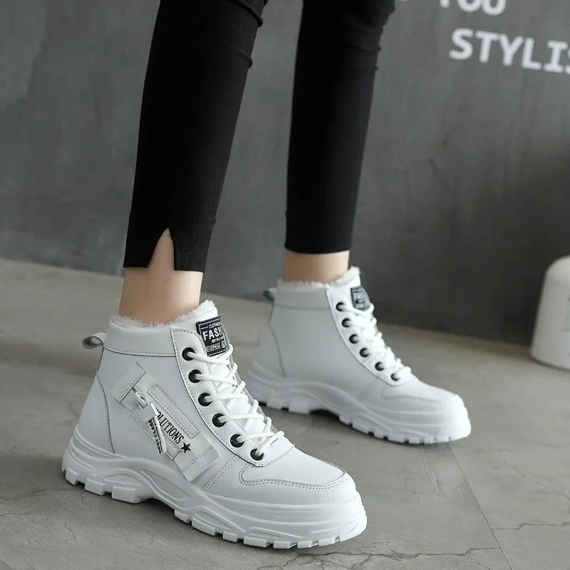 Bottes Hiver Chaudes et Élégantes Imperméables