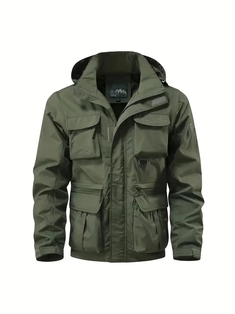Veste Outdoor Multifonction à Poche Zippée