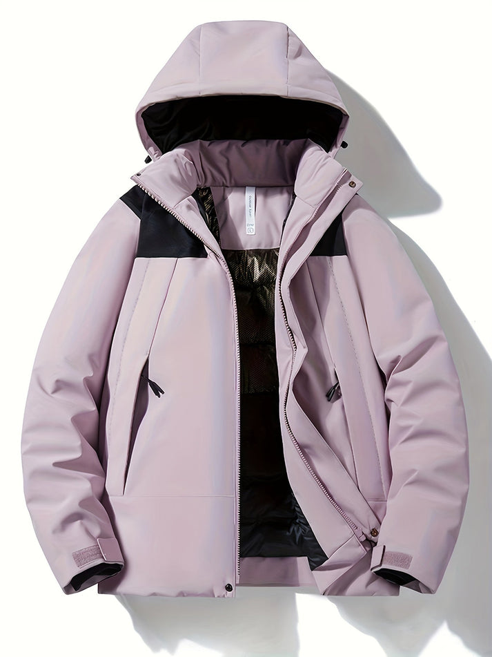 Veste imperméable femme chaude et élégante hiver