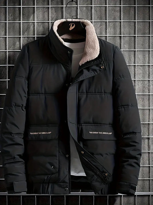 Veste Homme Zippée Col Montant pour Tous Les Jours - LuxeStyle