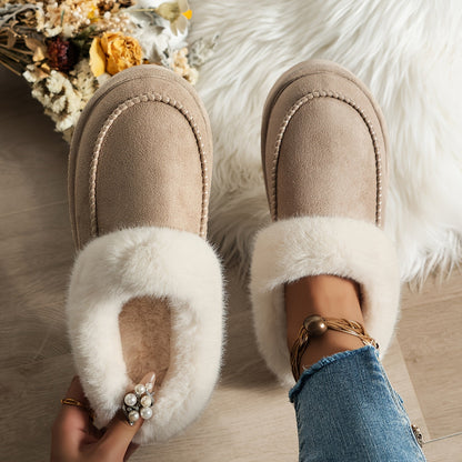 Chaussons Douillets Confort Pour Pieds Chauds