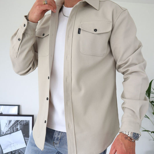 Chemise Homme Détendue Élégante - LuxeStyle