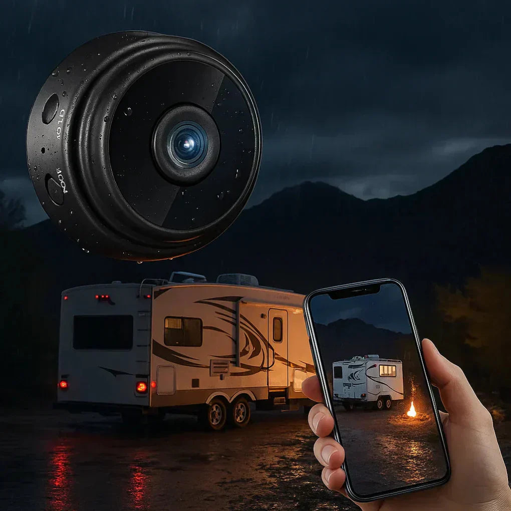 Caméra Surveillance Externe Wi-Fi HD avec Vision Nocturne - LuxeStyle
