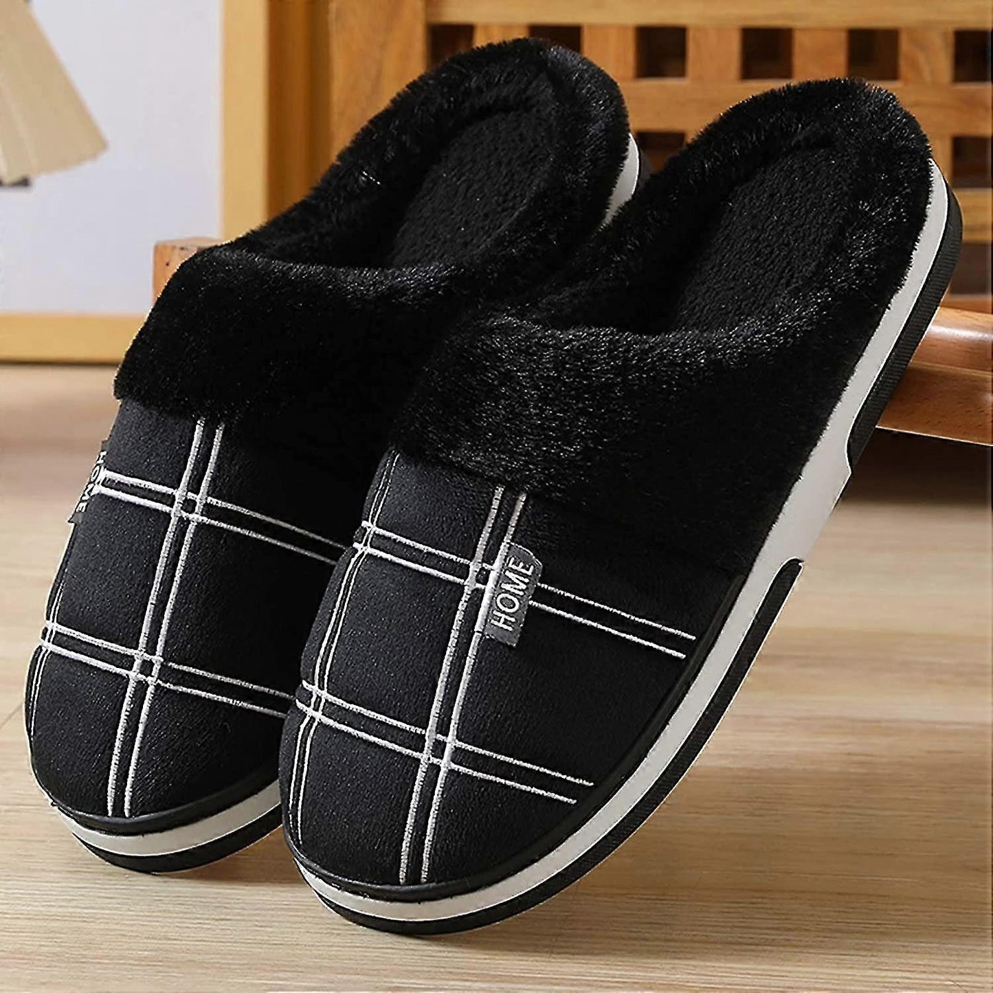 Chaussons Homme Confort Chauffants