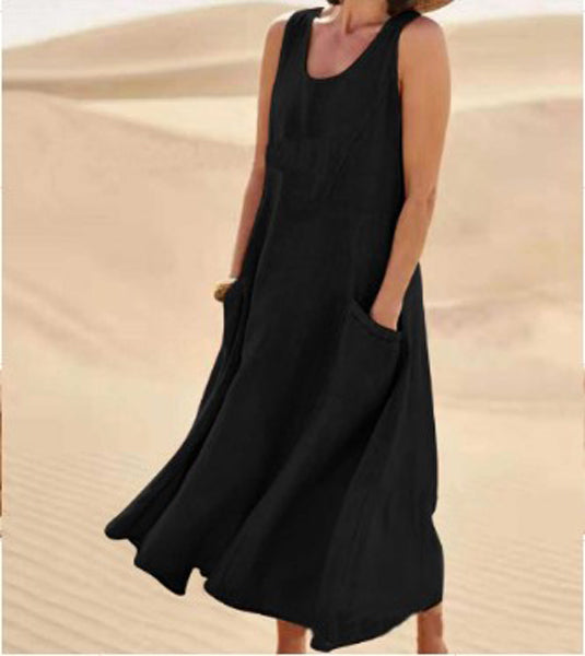 Robe Coton Féminine Confortable pour Femme au Quotidien