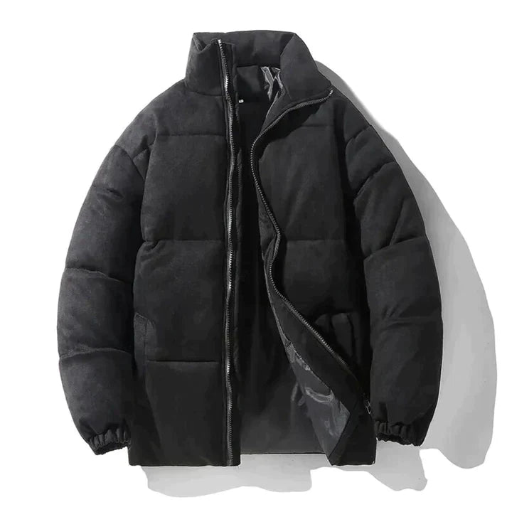 Manteau Hiver Élégant avec Capuchon pour Homme
