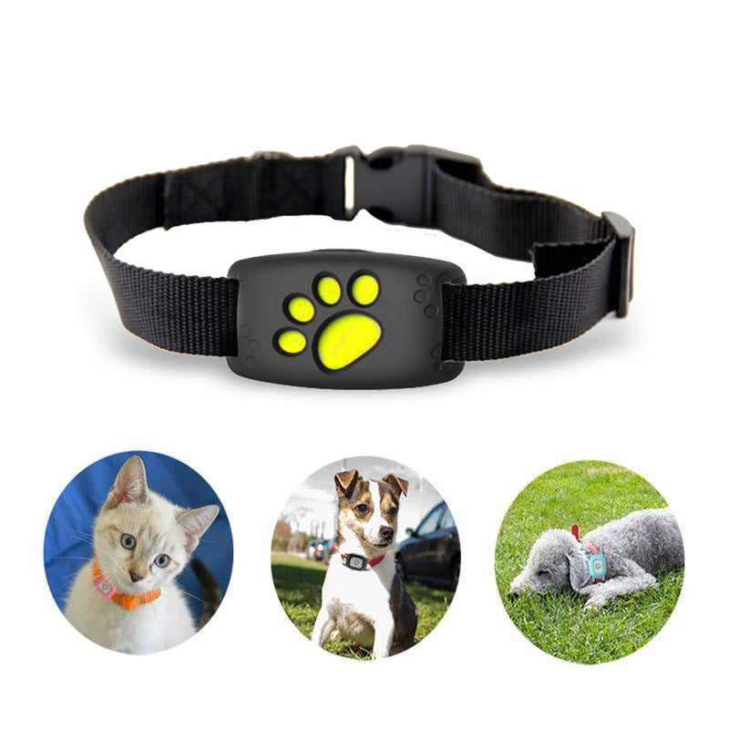 Traceur GPS Animal de Compagnie Rose avec Clip
