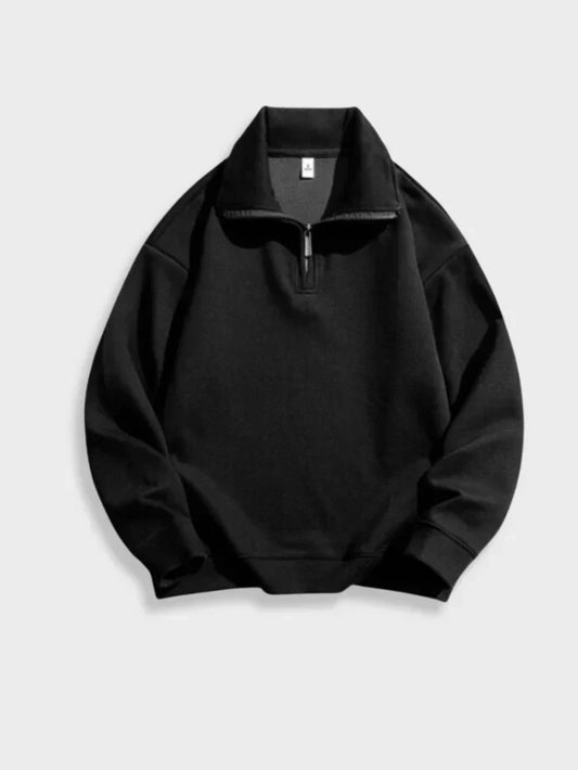 Pull Homme Décontracté à Fermeture Éclair - LuxeStyle