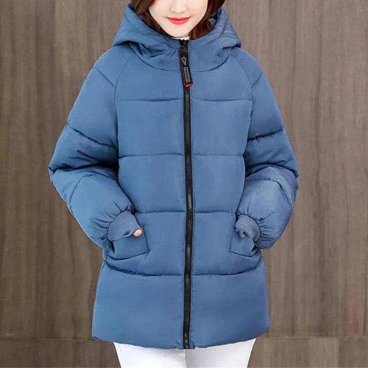 Doudoune Femme Hiver Longue avec Capuche