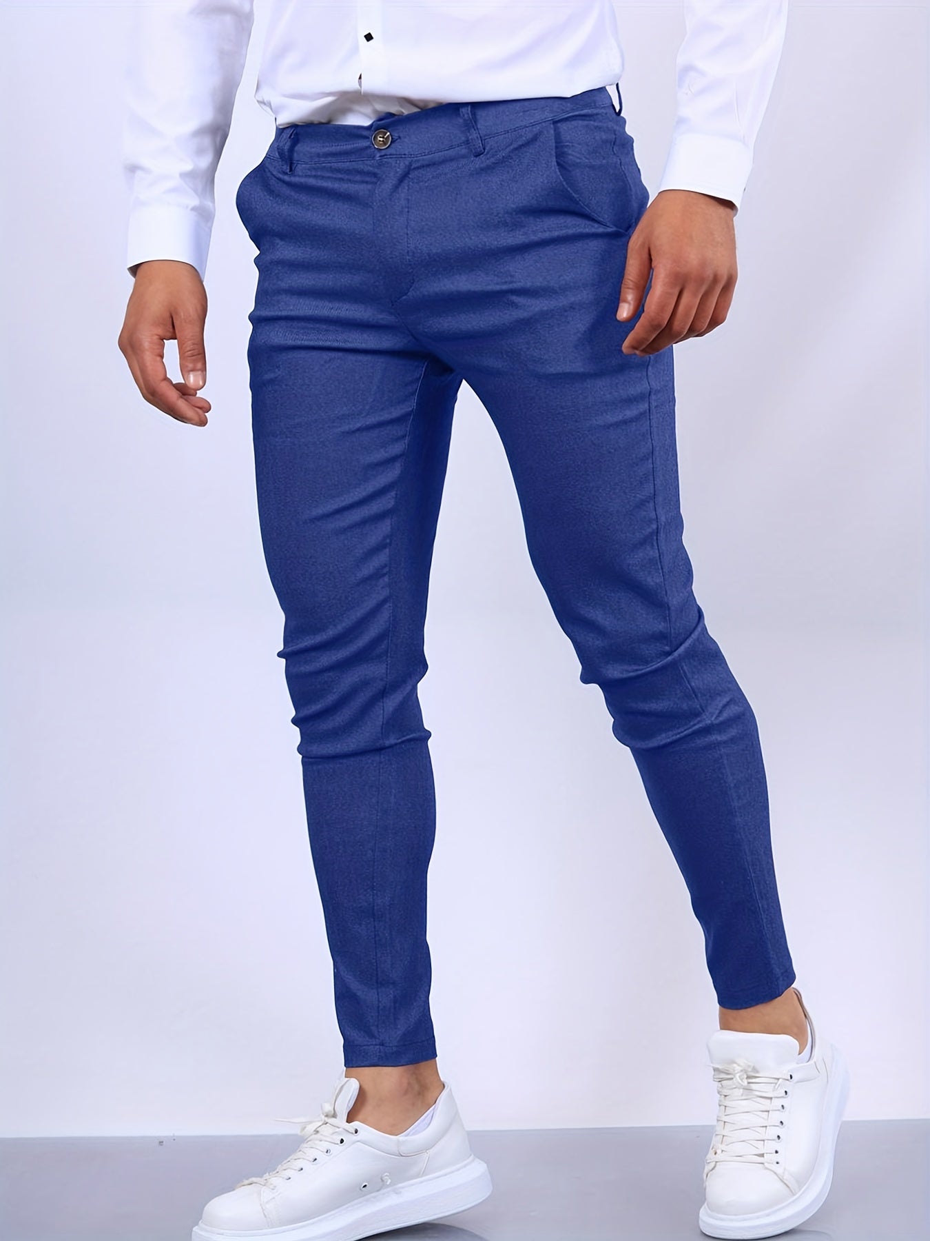 Pantalon Chino Slim Elegant Homme