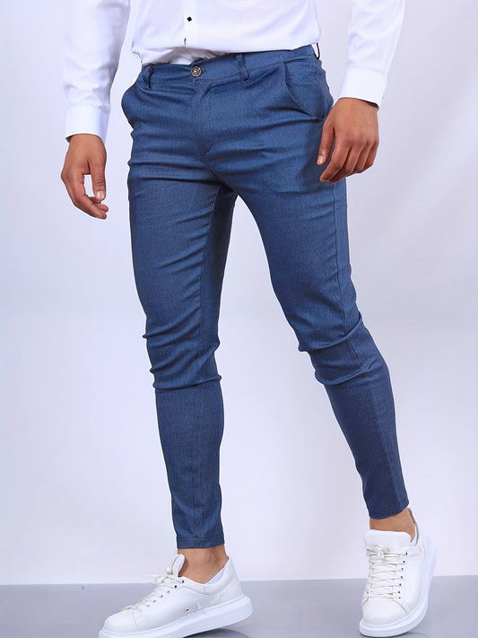 Pantalon Chino Slim Elegant Homme - LuxeStyle