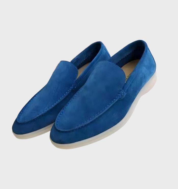 Mocassins Cuir Beige Homme Classique