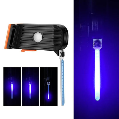 Veste de Cyclisme Visible avec Lumières LED pour Sécurité Route